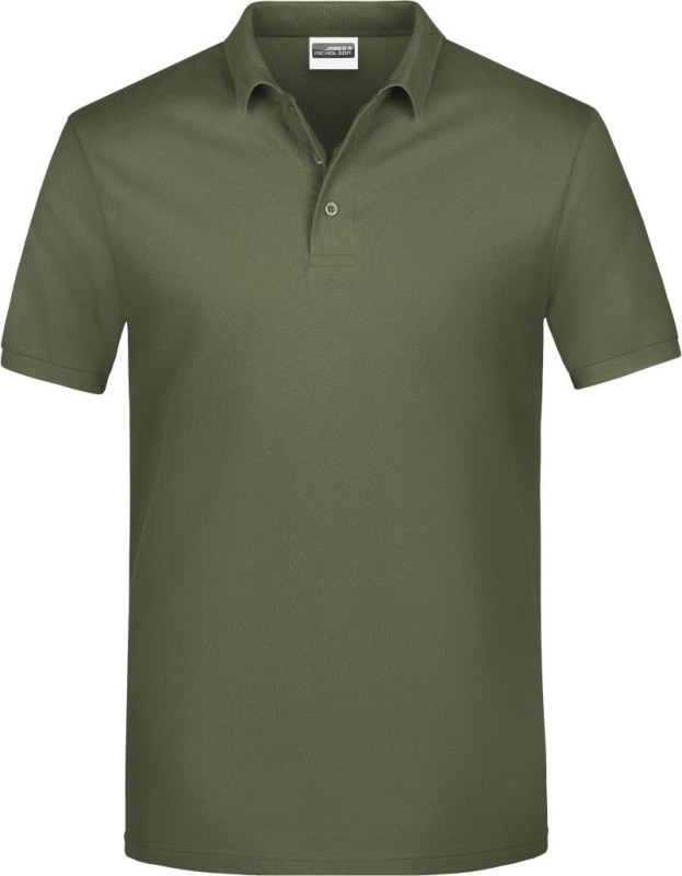 Daiber JN 792 Pánské piqué polo 02.0792 olive - Pánské oblečení trička