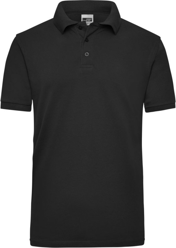 Daiber JN 801 Pánské pracovní piqué polo z těžké bavlny 02.0801 black
