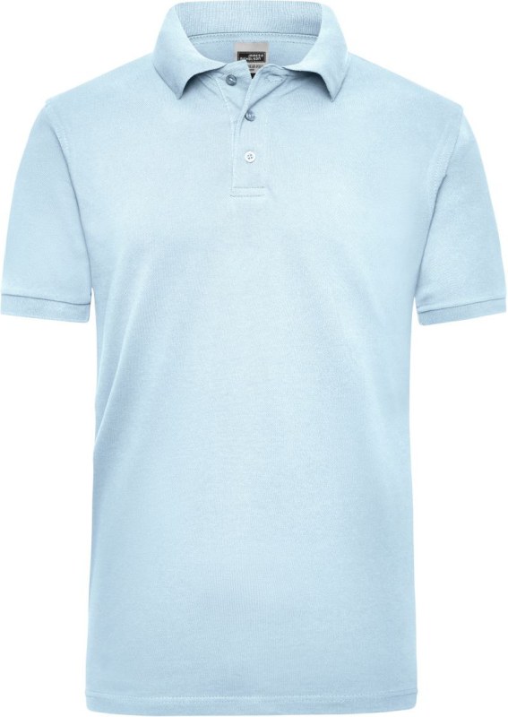 Daiber JN 801 Pánské pracovní piqué polo z těžké bavlny 02.0801 light blue