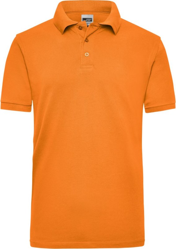 Daiber JN 801 Pánské pracovní piqué polo z těžké bavlny 02.0801 orange