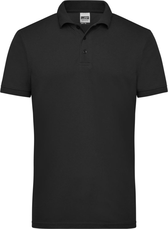 Daiber JN 830 Pánské pracovní piqué polo 02.0830 black - Pánské oblečení trička