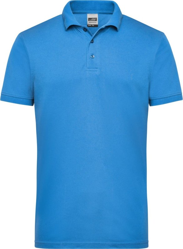 Daiber JN 830 Pánské pracovní piqué polo 02.0830 aqua - Pánské oblečení trička