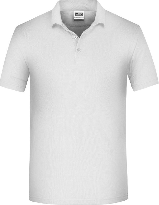 Daiber JN 874 Pánské pracovní bio piqué polo 02.0874 white