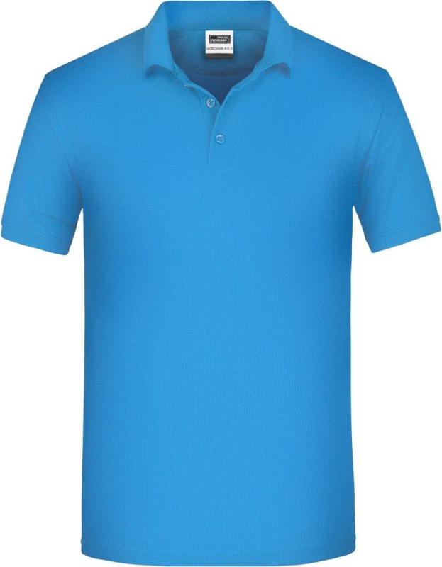 Daiber JN 874 Pánské pracovní bio piqué polo 02.0874 aqua - Pánské oblečení trička