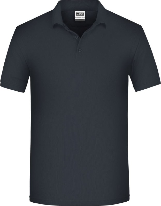 Daiber JN 874 Pánské pracovní bio piqué polo 02.0874 carbon - Pánské oblečení trička