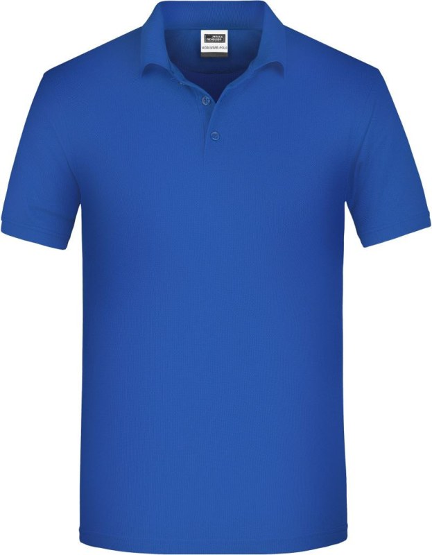 Daiber JN 874 Pánské pracovní bio piqué polo 02.0874 royal - Pánské oblečení trička