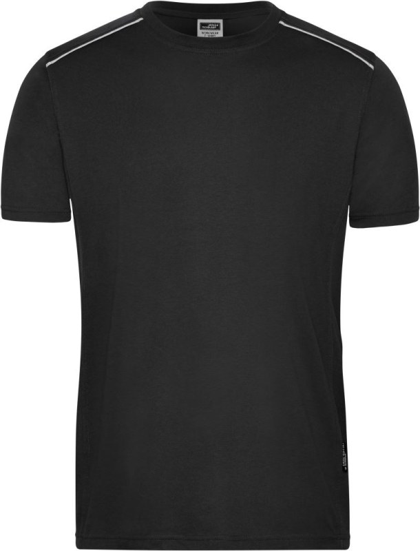 Daiber JN 890 Pánské pracovní tričko - Solid 02.0890 black