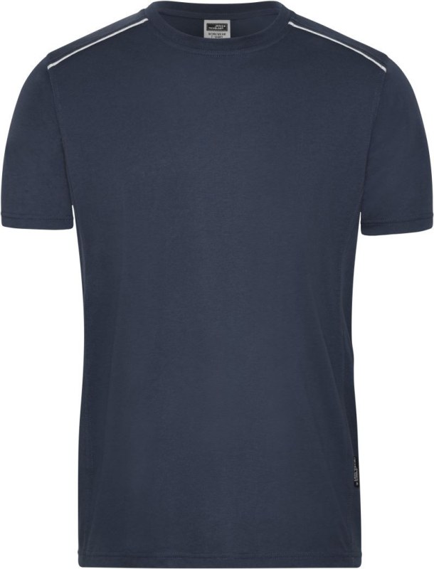Daiber JN 890 Pánské pracovní tričko - Solid 02.0890 navy - Pánské oblečení trička