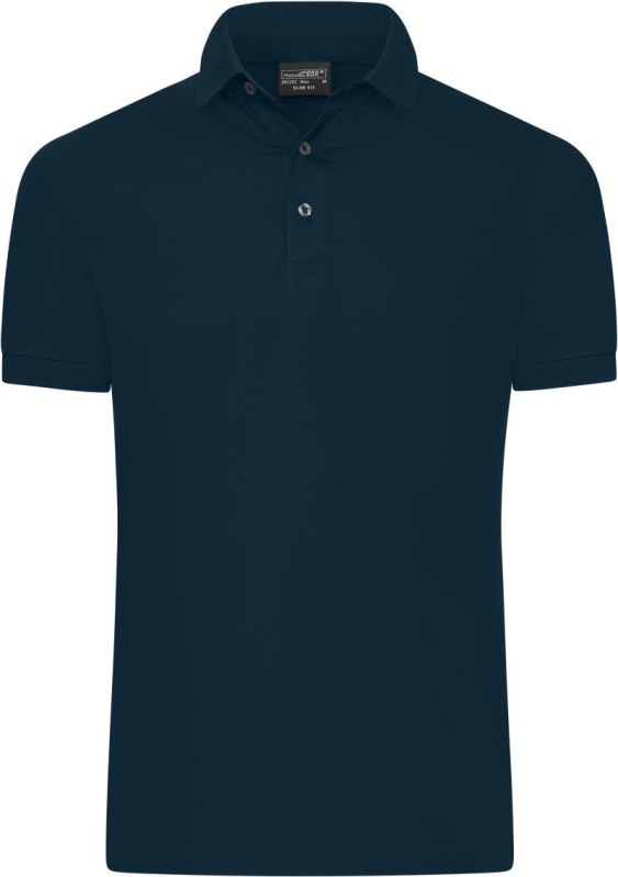 Daiber JN 1302 Pánské Slim Fit žerzejové polo 02.1302 navy