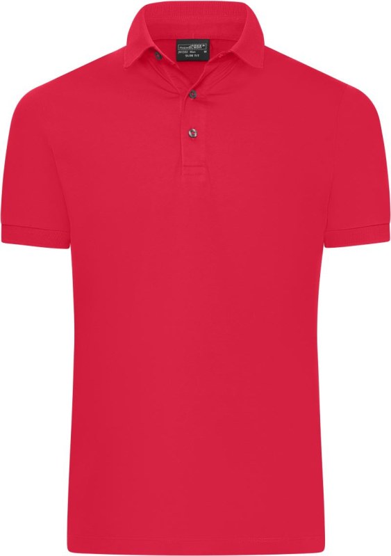 Daiber JN 1302 Pánské Slim Fit žerzejové polo 02.1302 light red