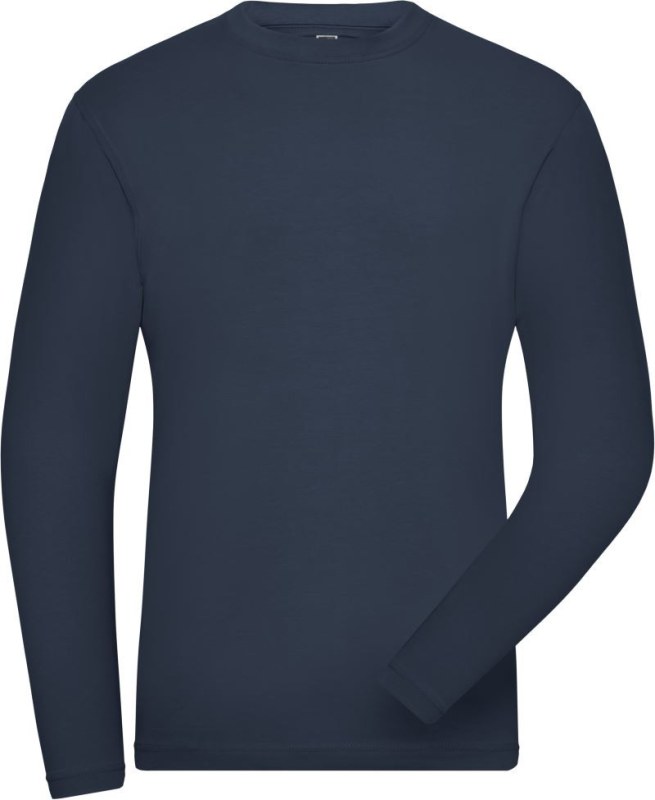 Daiber JN 1804 Pánské pracovní elast. tričko - Solid 02.1804 navy