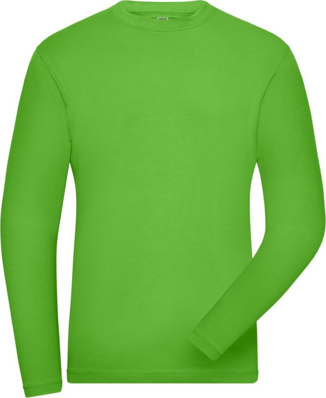 Daiber JN 1804 Pánské pracovní elast. tričko - Solid 02.1804 lime green
