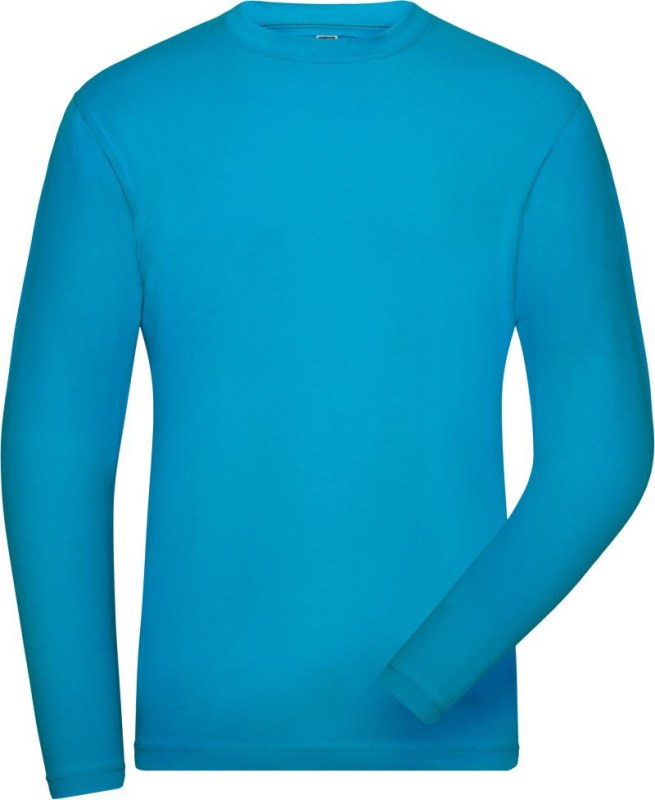 Daiber JN 1804 Pánské pracovní elast. tričko - Solid 02.1804 turquoise