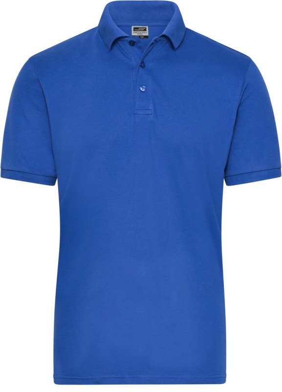 Daiber JN 1806 Pánské pracovní elastické bio polo - Solid 02.1806 royal