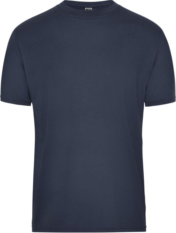 Daiber JN 1808 Pánské pracovní tričko z bio bavlny - Solid 02.1808 navy