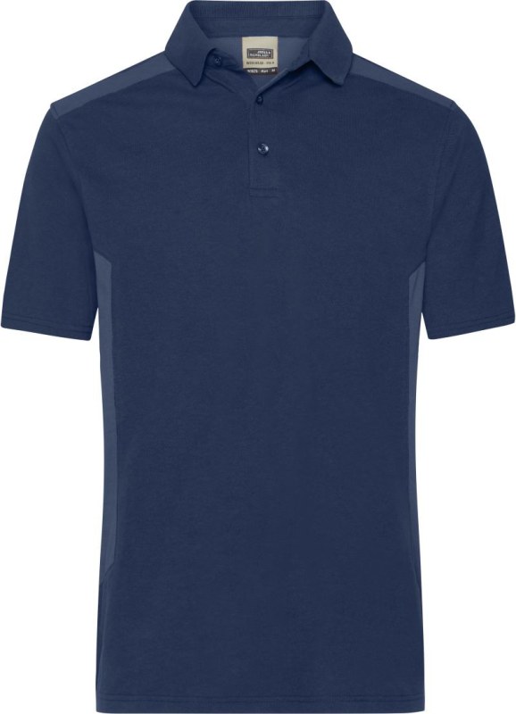 Daiber JN 1826 Pánské pracovní piqué polo "Strong" 02.1826 navy/navy