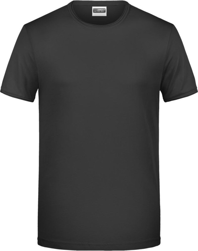 Daiber 8002 Pánské tričko z&nbsp;bio bavlny 02.8002 black - Pánské oblečení trička
