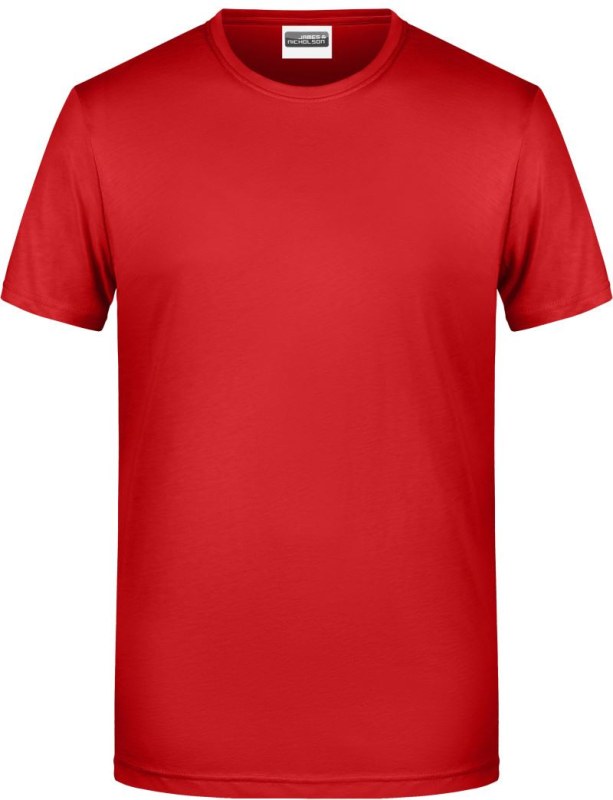 Daiber 8008 Pánské tričko z bio bavlny 02.8008 red