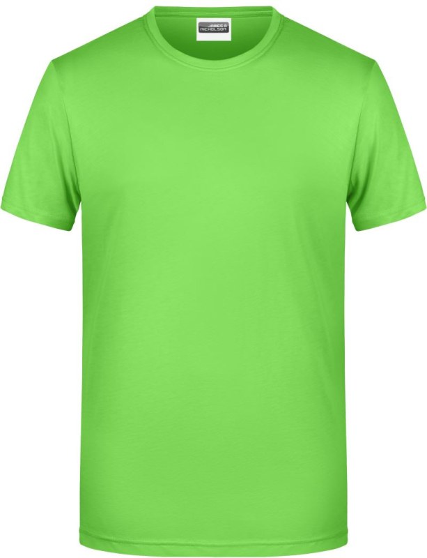 Daiber 8008 Pánské tričko z bio bavlny 02.8008 lime green