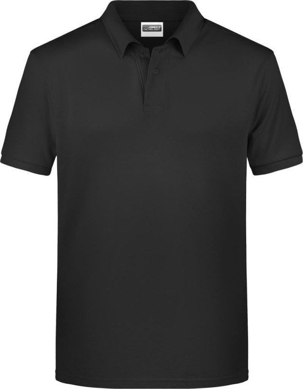Daiber 8010 Pánské piqué polo z&nbsp;bio bavlny 02.8010 black - Pánské oblečení trička