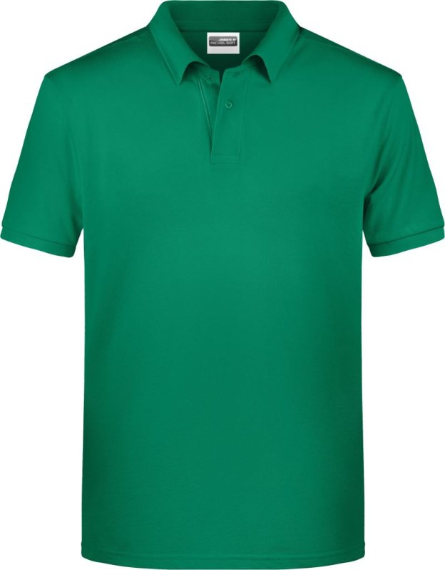 Daiber 8010 Pánské piqué polo z bio bavlny 02.8010 irish green