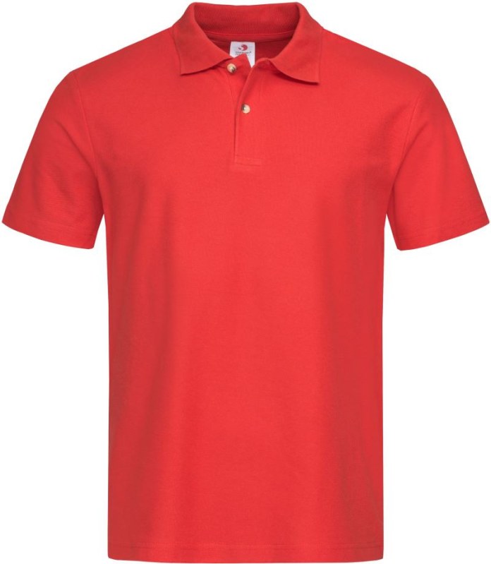 Stedman Polo Men Piqué polo 05.3000 scarlet red