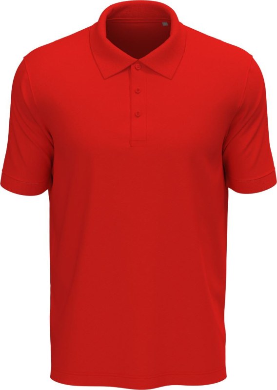Stedman Lux Polo Pánské piqué polo "Lux" 05.9060 scarlet red
