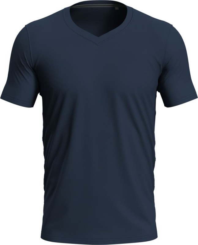 Stedman Stretch-T V-neck Pánské tričko s výstřihem do V 05.9610 blue midnight
