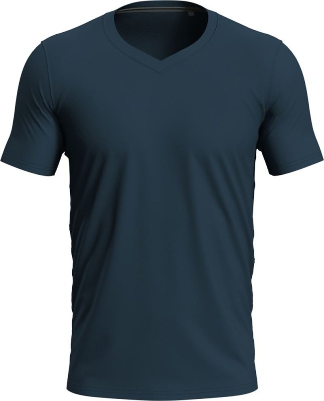 Stedman Stretch-T V-neck Pánské tričko s výstřihem do V 05.9610 marina blue