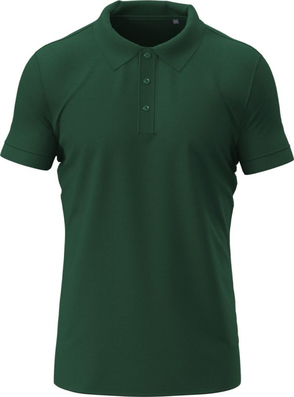 Stedman Stretch Polo Pánské elastické piqué polo z těžké bavlny 05.9640 bottle green