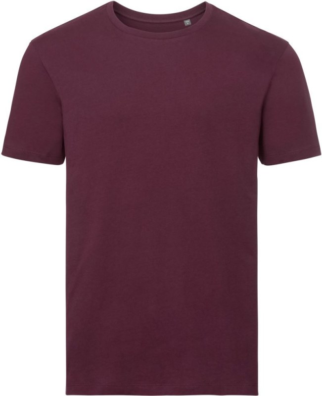 Russell Athletic 108M Pánské tričko Pure Organic 10.108M burgundy