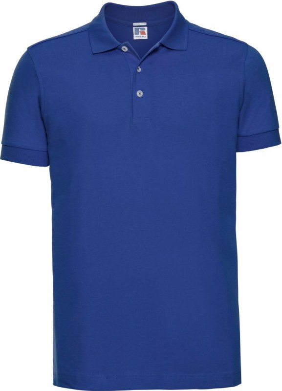 Russell Athletic 566M Pánské elastické piqué polo 10.566M bright royal