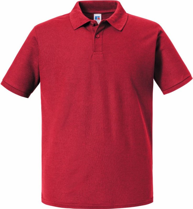Russell Athletic 570M Pánské piqué polo "Authentic Eco" 10.570M classic red