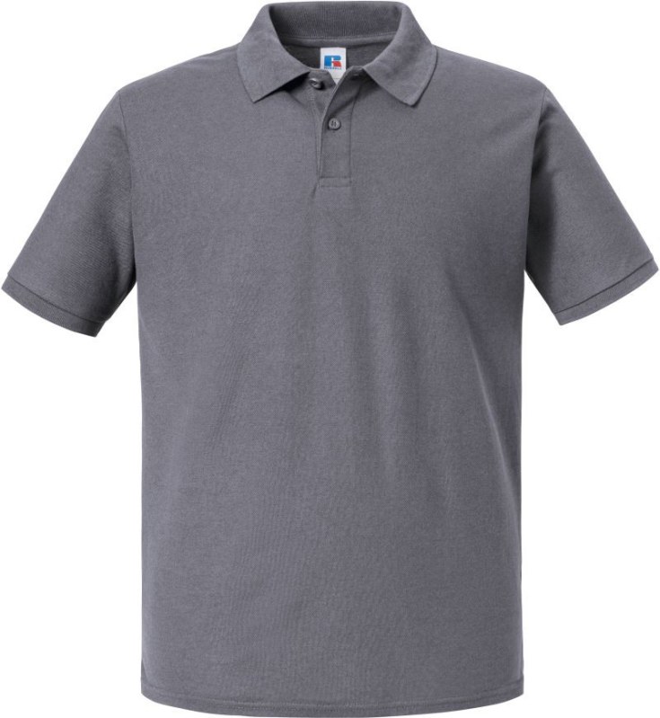 Russell Athletic 570M Pánské piqué polo "Authentic Eco" 10.570M convoy grey - Pánské oblečení trička