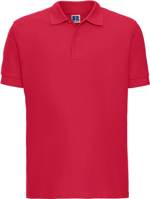 Russell Athletic 577M Pánské piqué polo "Ultimate" 10.577M classic red - Pánské oblečení trička