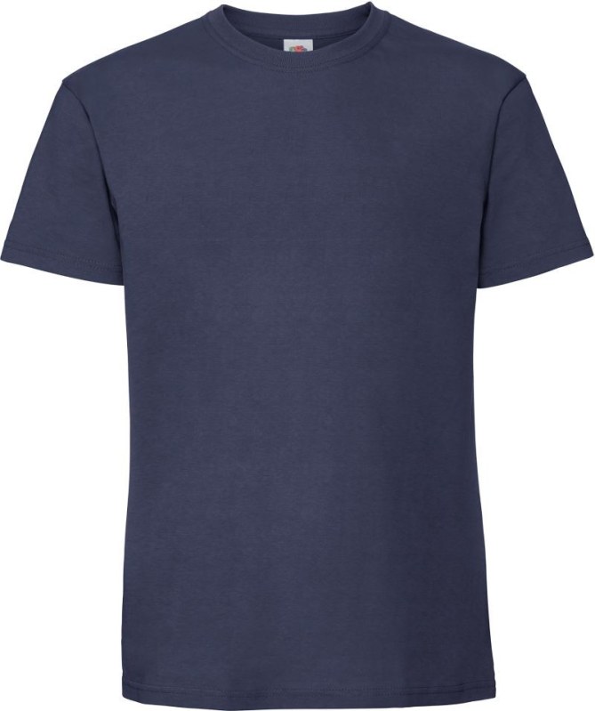 Fruit of the Loom Iconic 195 T Pánské těžké tričko 16.1422 navy