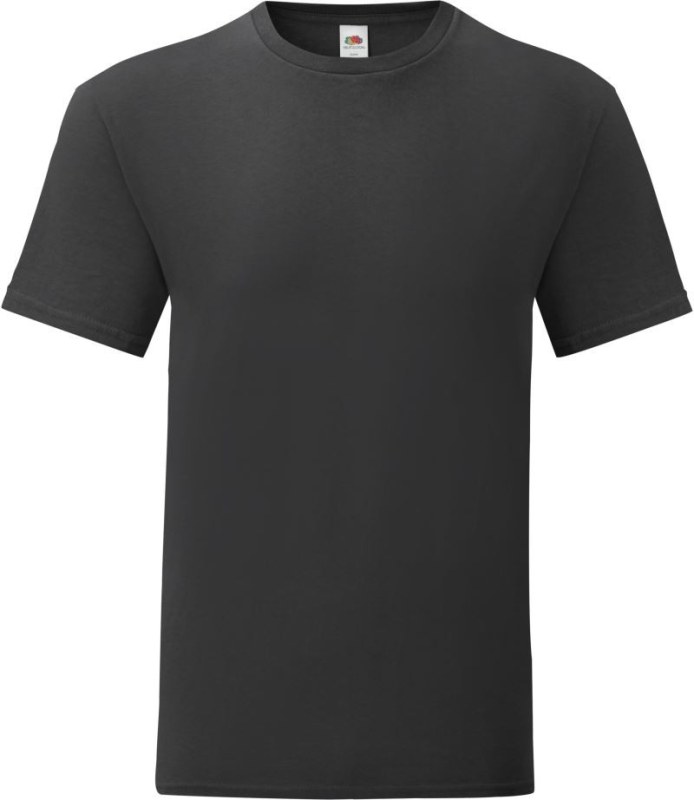 Fruit of the Loom Iconic 150 T Pánské tričko 16.1430 black