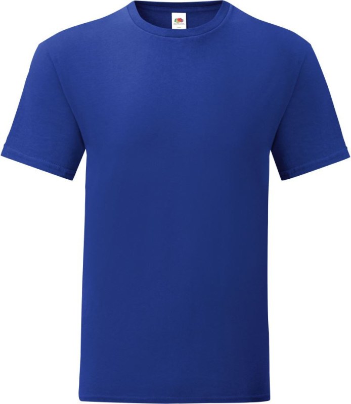 Fruit of the Loom Iconic 150 T Pánské tričko 16.1430 cobalt blue - Pánské oblečení trička