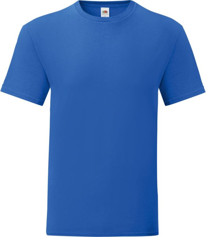 Fruit of the Loom Iconic 150 T Pánské tričko 16.1430 royal blue - Pánské oblečení trička