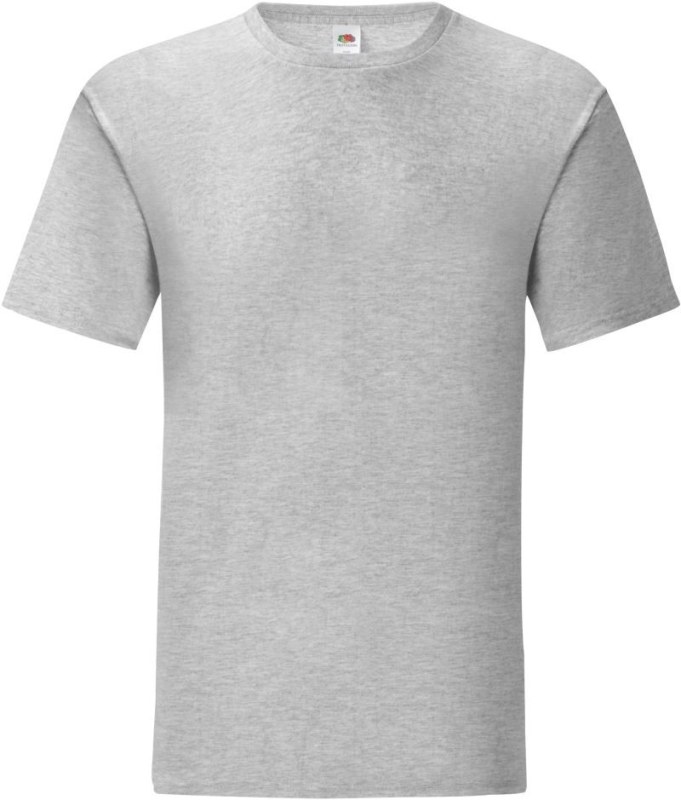 Fruit of the Loom Iconic 150 T Pánské tričko 16.1430 heather grey