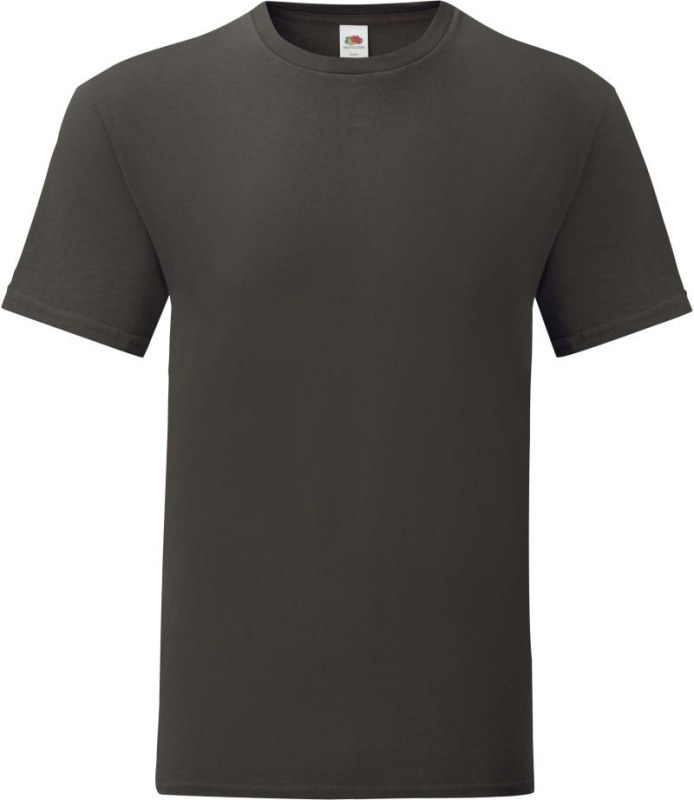 Fruit of the Loom Iconic 150 T Pánské tričko 16.1430 light graphite - Pánské oblečení trička