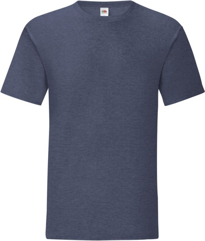 Fruit of the Loom Iconic 150 T Pánské tričko 16.1430 heather navy