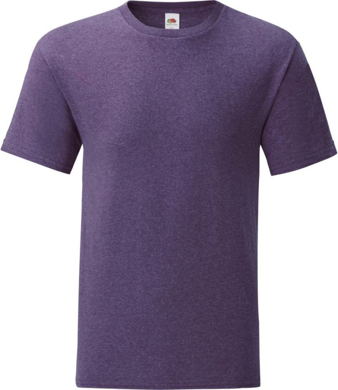 Fruit of the Loom Iconic 150 T Pánské tričko 16.1430 heather purple