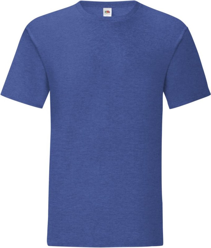 Fruit of the Loom Iconic 150 T Pánské tričko 16.1430 heather royal