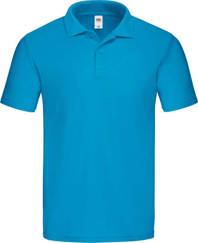 Fruit of the Loom Original Polo Pánské piqué polo 16.3050 azure blue