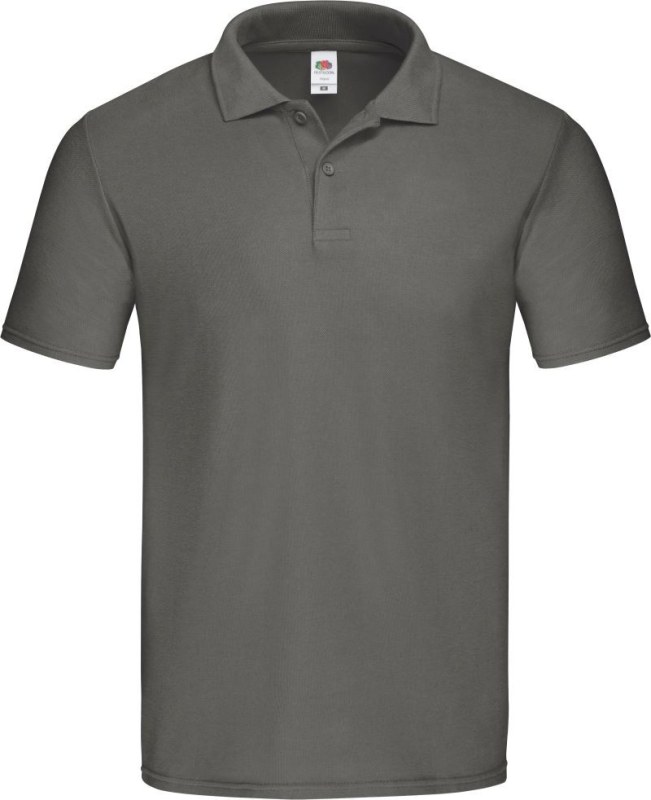 Fruit of the Loom Original Polo Pánské piqué polo 16.3050 light graphite