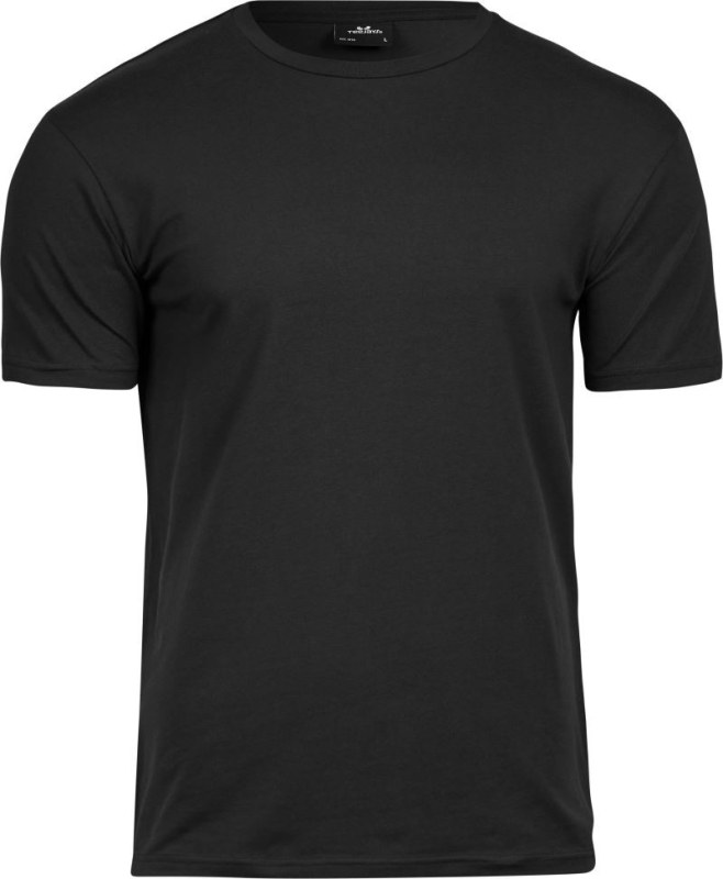 Tee Jays TJ 400 Pánské elastické tričko 18.0400 black - Pánské oblečení trička