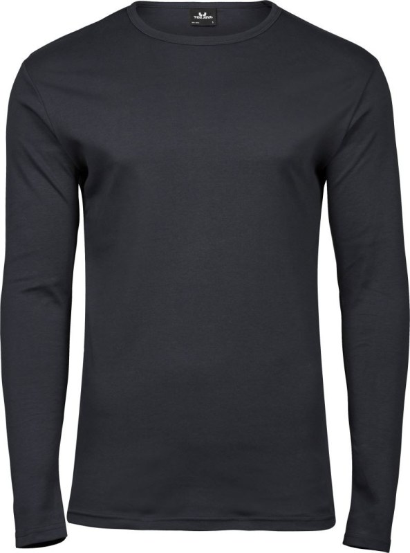 Tee Jays TJ 530 Pánské tričko Interlock s dlouhým rukávem 18.0530 dark grey