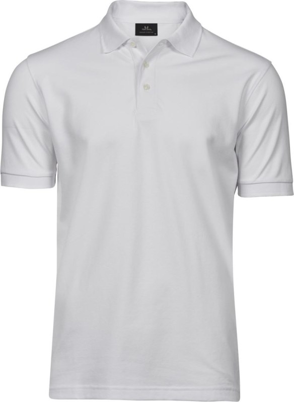 Tee Jays TJ 1405 Pánské luxusní těžké strečové piqué polo 18.1405 white