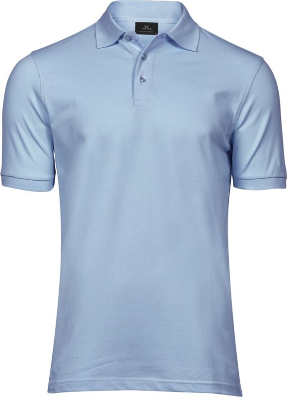 Tee Jays TJ 1405 Pánské luxusní těžké strečové piqué polo 18.1405 light blue